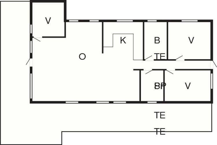 6 Person Holiday Home In Хеммет Экстерьер фото